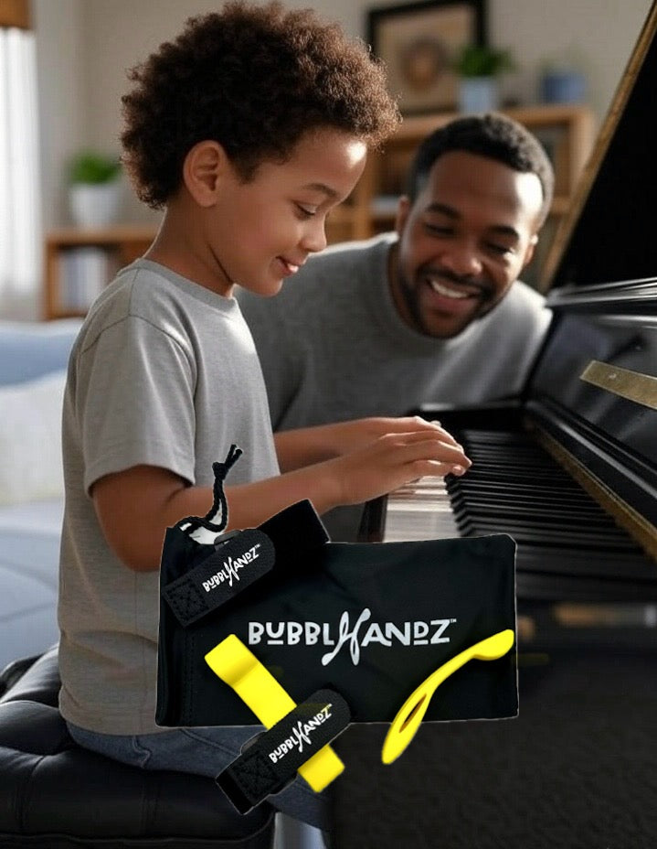 A Parent’s Guide to Supporting Your Child’s Piano Journey with BubblHandz