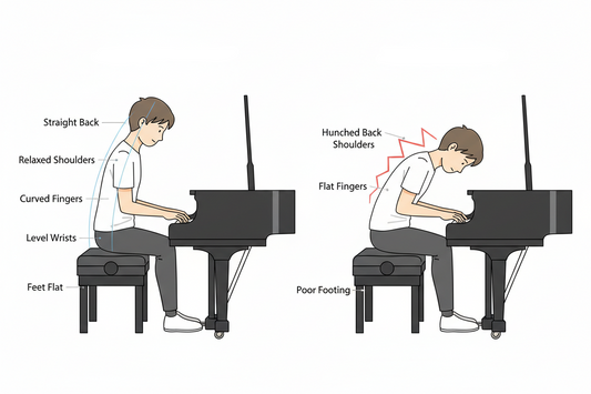 Correct Piano Posture - Common Mistakes & How to Fix Them