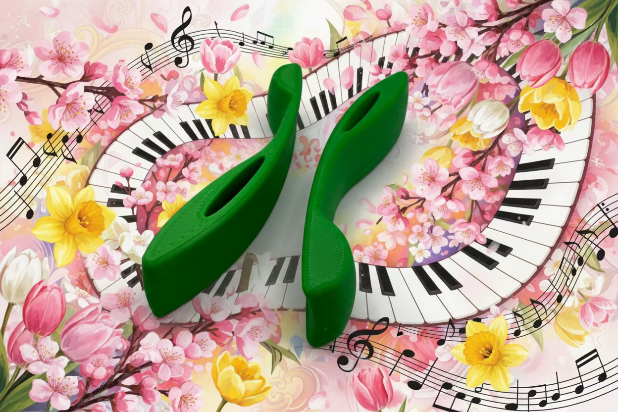 BubblHandz® - Spring Green Piano Hand Posture Trainer