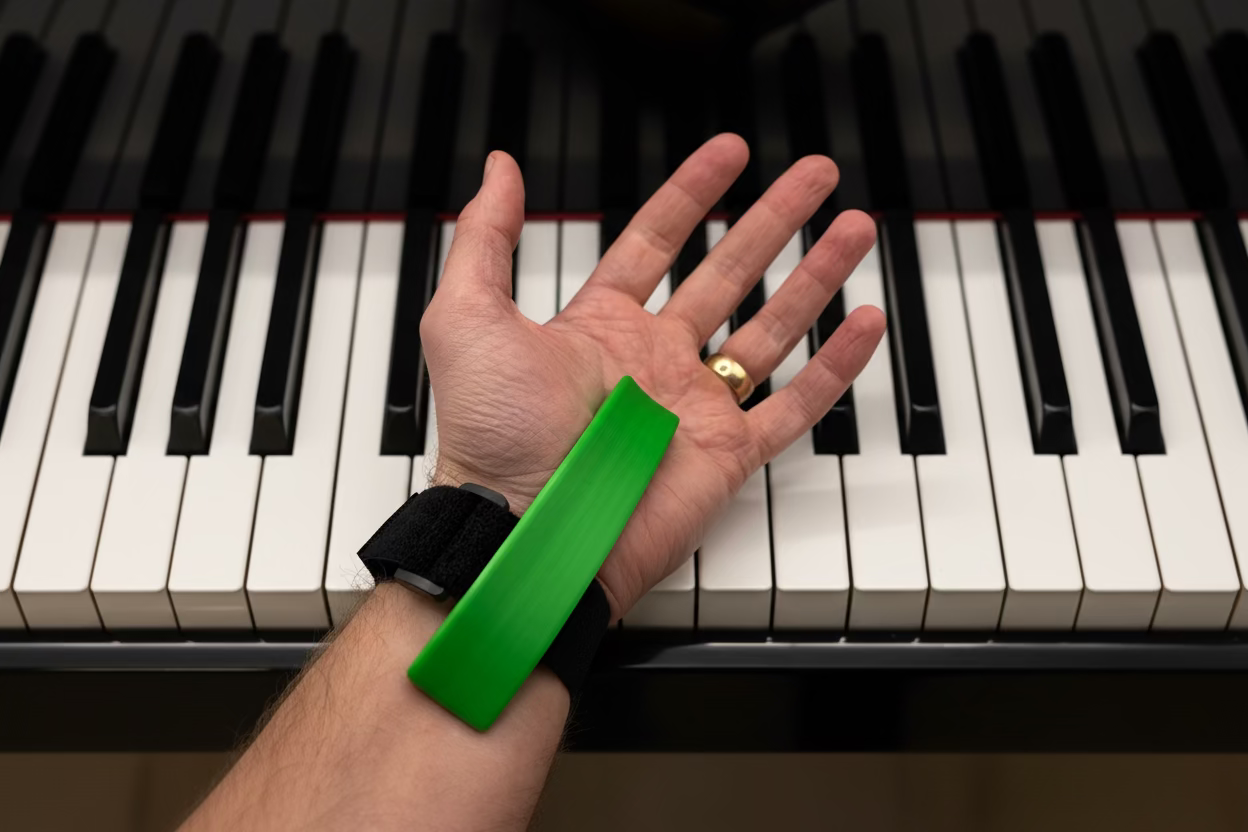 BubblHandz® - Spring Green Piano Hand Posture Trainer